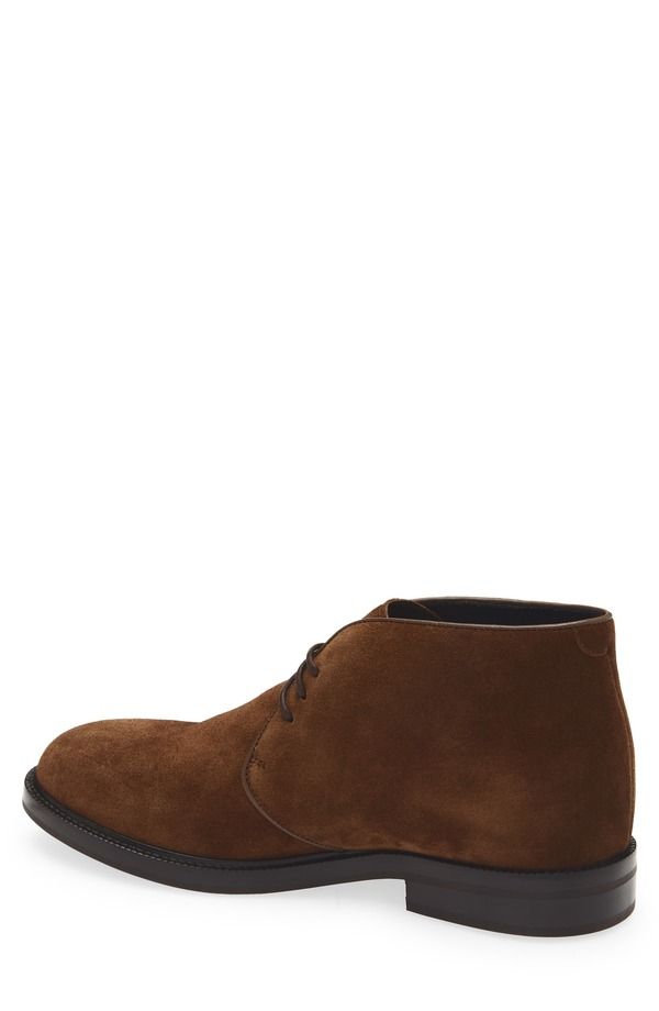 ボス メンズ シューズ ブーツ・レインブーツ スエード BOSS Dresletic Suede Chukka Boot Dark Brn