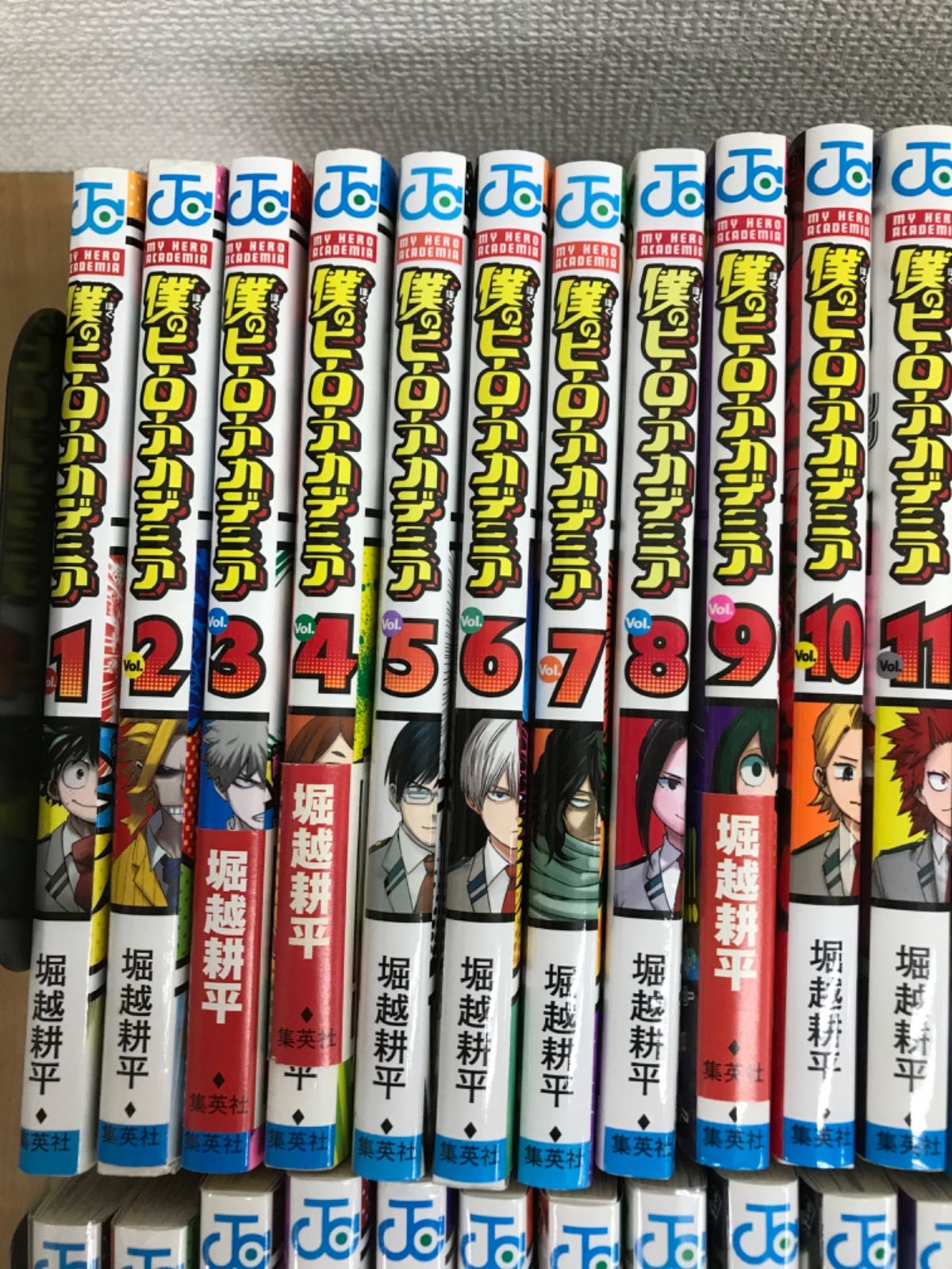 超メルカリ市用　僕のヒーローアカデミア 全巻セット 少年漫画、関連本 ☆【未開封あり】 僕のヒーローアカデミア 1～42巻 全巻+関連本6冊