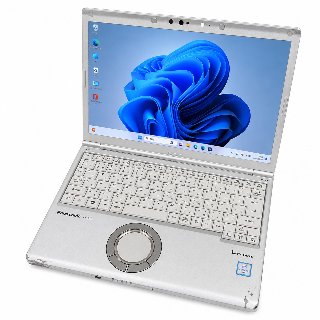 【訳あり・動作良好】Panasonic Let's note CF-SV7 Core i5-8350U 8GB SSD512GB Win11Pro＆office2019 大容量 整備済み品