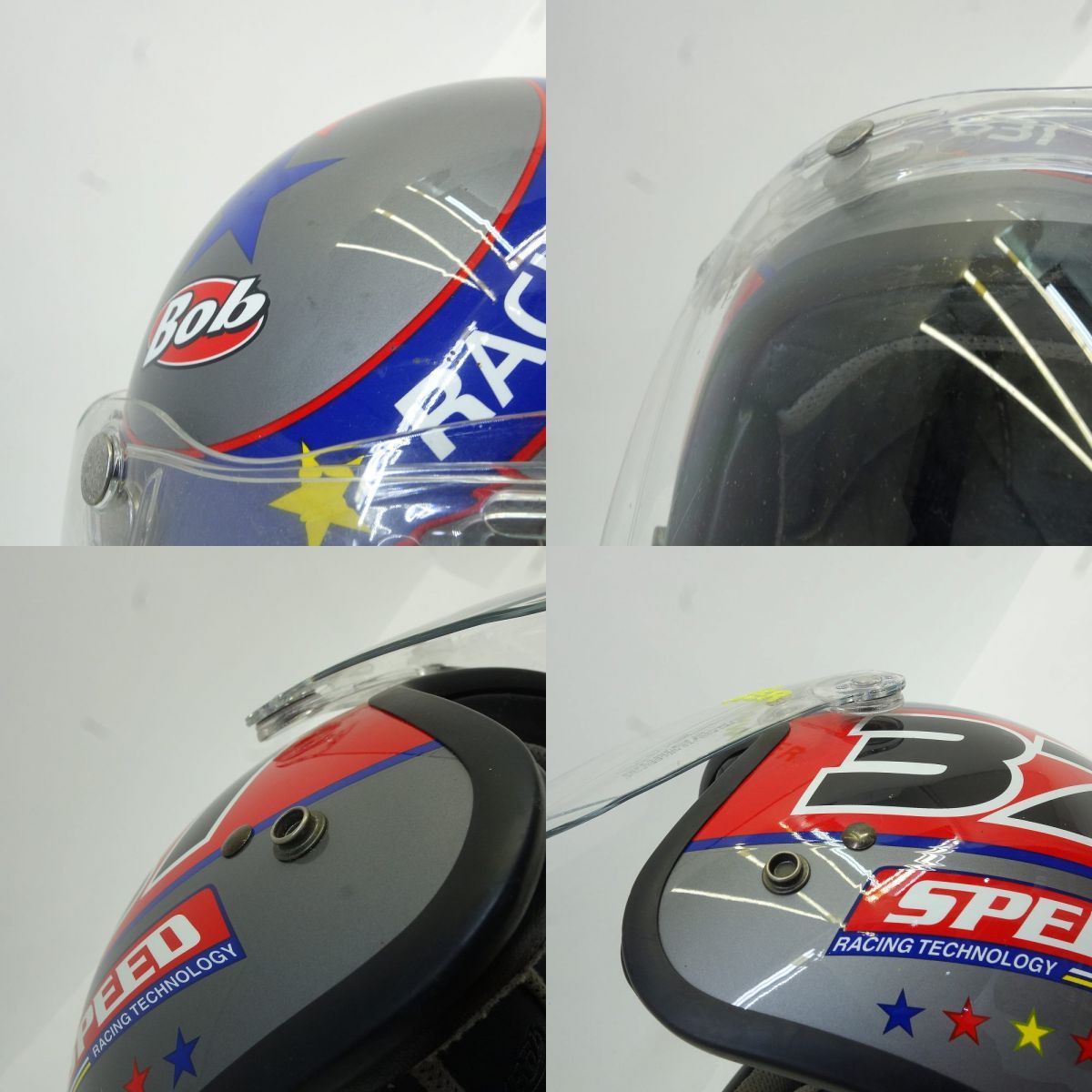 BOB RACING ヘルメット 57~59cm ※中古 BOB RACING ヘルメット 57~59cm ※中古