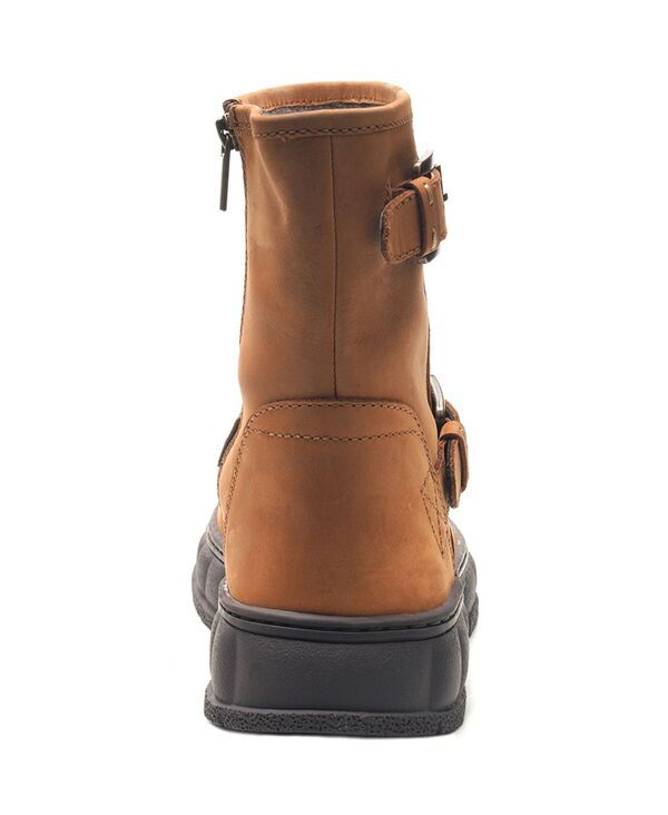 アンソニー ヴィア メンズ シューズ ブーツ・レインブーツ Anthony Veer A Veer Mens Ranger Biker Boots Wheat Brown ブラウン