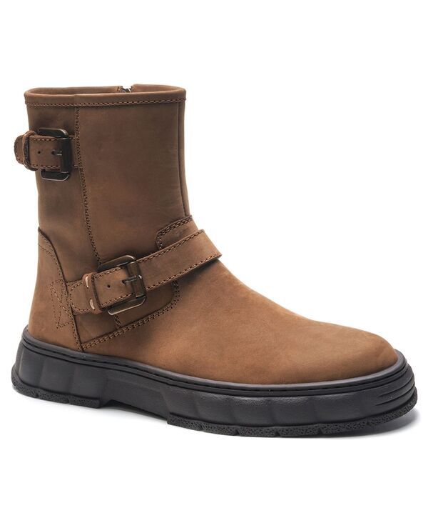 アンソニー ヴィア メンズ シューズ ブーツ・レインブーツ Anthony Veer A Veer Mens Ranger Biker Boots Dark Brown ブラウン