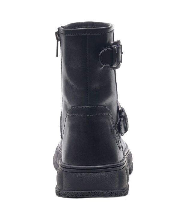 アンソニー ヴィア メンズ シューズ ブーツ・レインブーツ Anthony Veer A Veer Mens Ranger Biker Boots Black ブラック