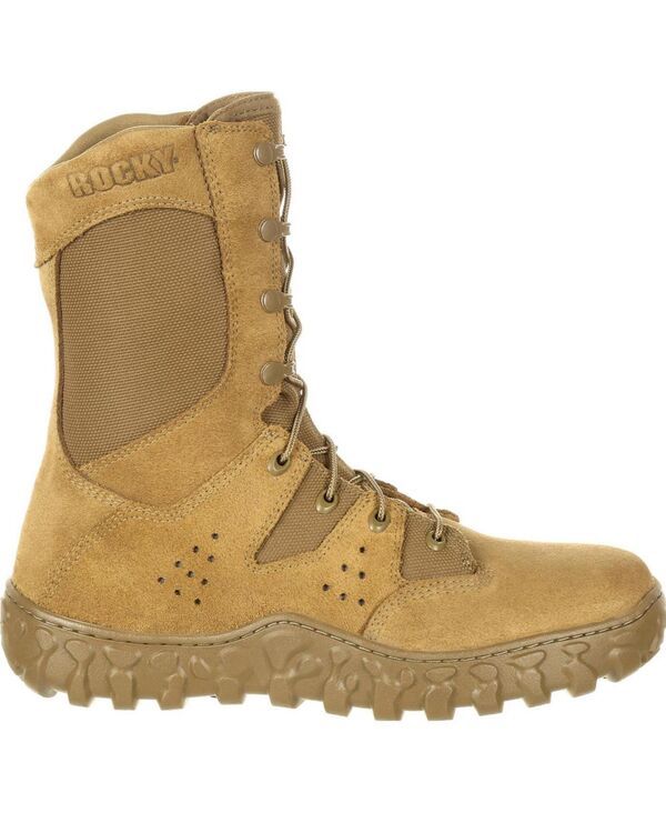 ロッキー メンズ シューズ ブーツ・レインブーツ ROCKY Mens2V Predator Military Boot Coyote brown ブラウン