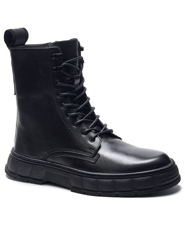 アンソニー ヴィア メンズ シューズ ブーツ・レインブーツ アンクル レース Anthony Veer A Veer Mens Bastion LaceUp Ankle Boots Black ブラッ