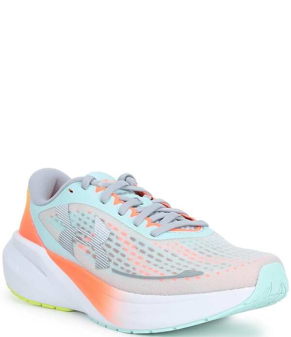 アンダーアーマー レディース シューズ スニーカー Under Armour Womens Velociti Pace Running Shoes Refresh MintElectric Tange