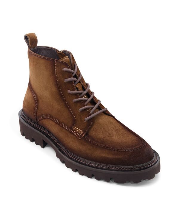 アンソニー ヴィア メンズ シューズ ブーツ・レインブーツ レース Anthony Veer Mens Everest LaceUp Moccasin Boots Tobacco