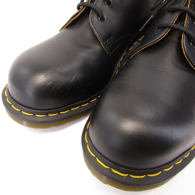Dr.Martens ドクターマーチン UK8 スチールトゥ 3ホールシューズ 1925 5400 スムースレザー プレーントゥ 3EYE SHOE ブラック 35005685
