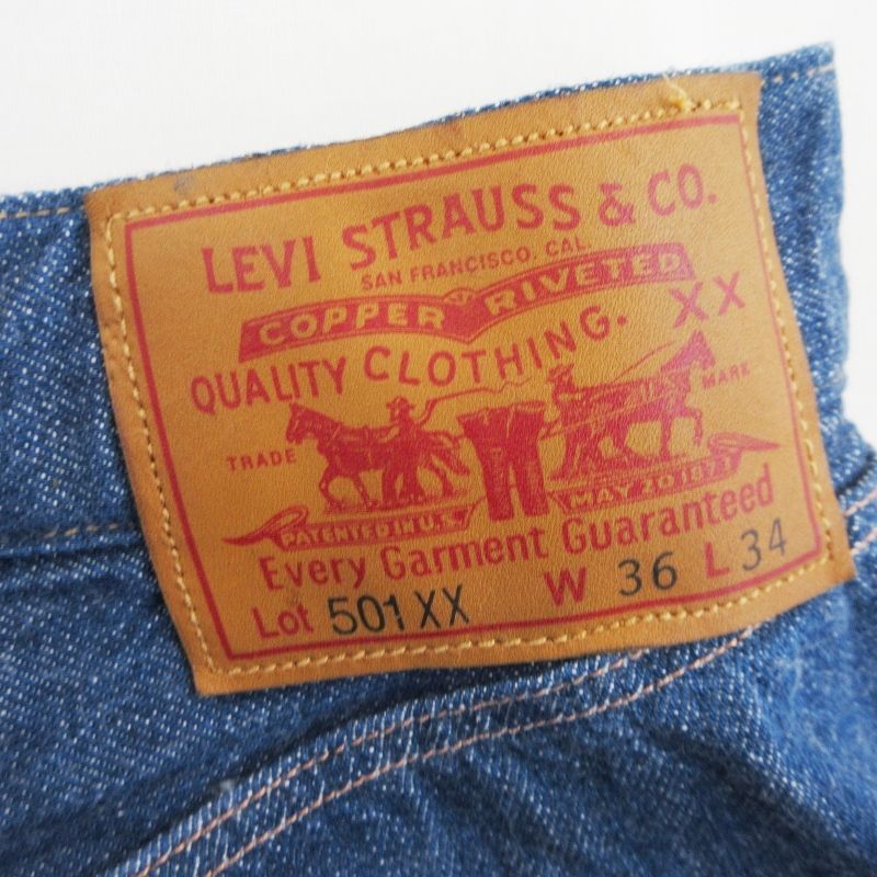 美品 Levis リーバイス デニムパンツ LVC 501XX 501本限定 VINTAGE CLOTHING PC9-A4409-0000  インディゴ 36  99001174 美品 Levis リーバイス デニムパンツ LVC 501XX 501本限定 VINTAGE