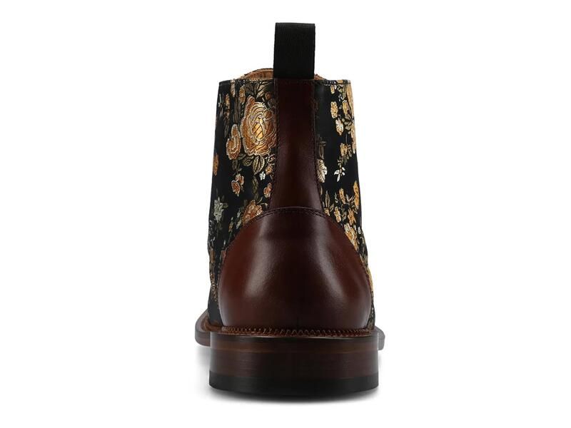 タフト メンズ シューズ ブーツ・レインブーツ キャップ TAFTJack Cap Toe Boot Eden BlackBrown Floral Print ブラック タフト メンズ シューズ ブーツ・レインブーツ キャップ TAFTJack Cap Toe Boot Eden BlackBrown Floral Print ブラック