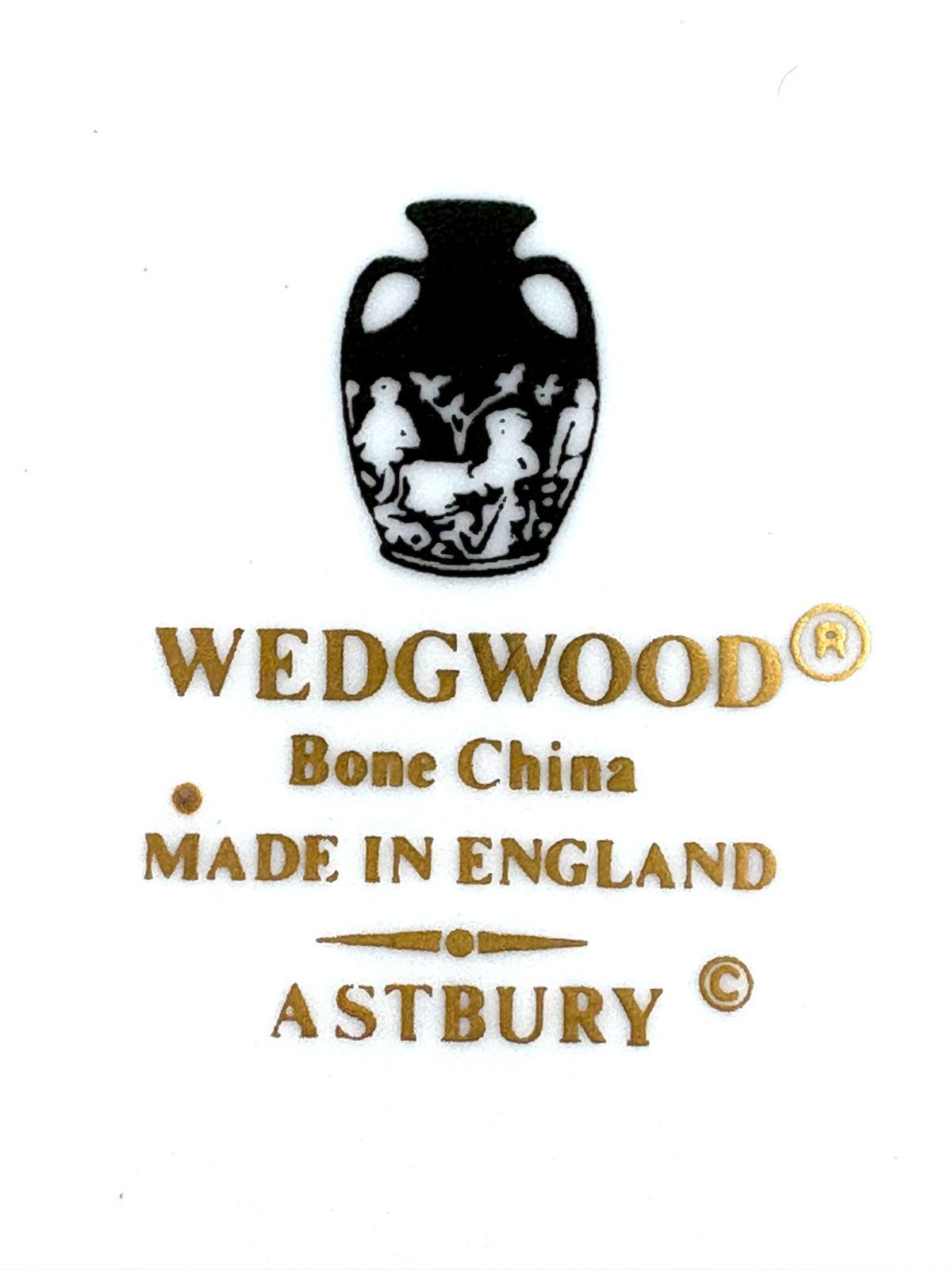 【希少】未使用保管品　ウェッジウッド　WEDGWOOD　アストバリー　ブラック　デミタス　カップ＆ソーサー　2客セット