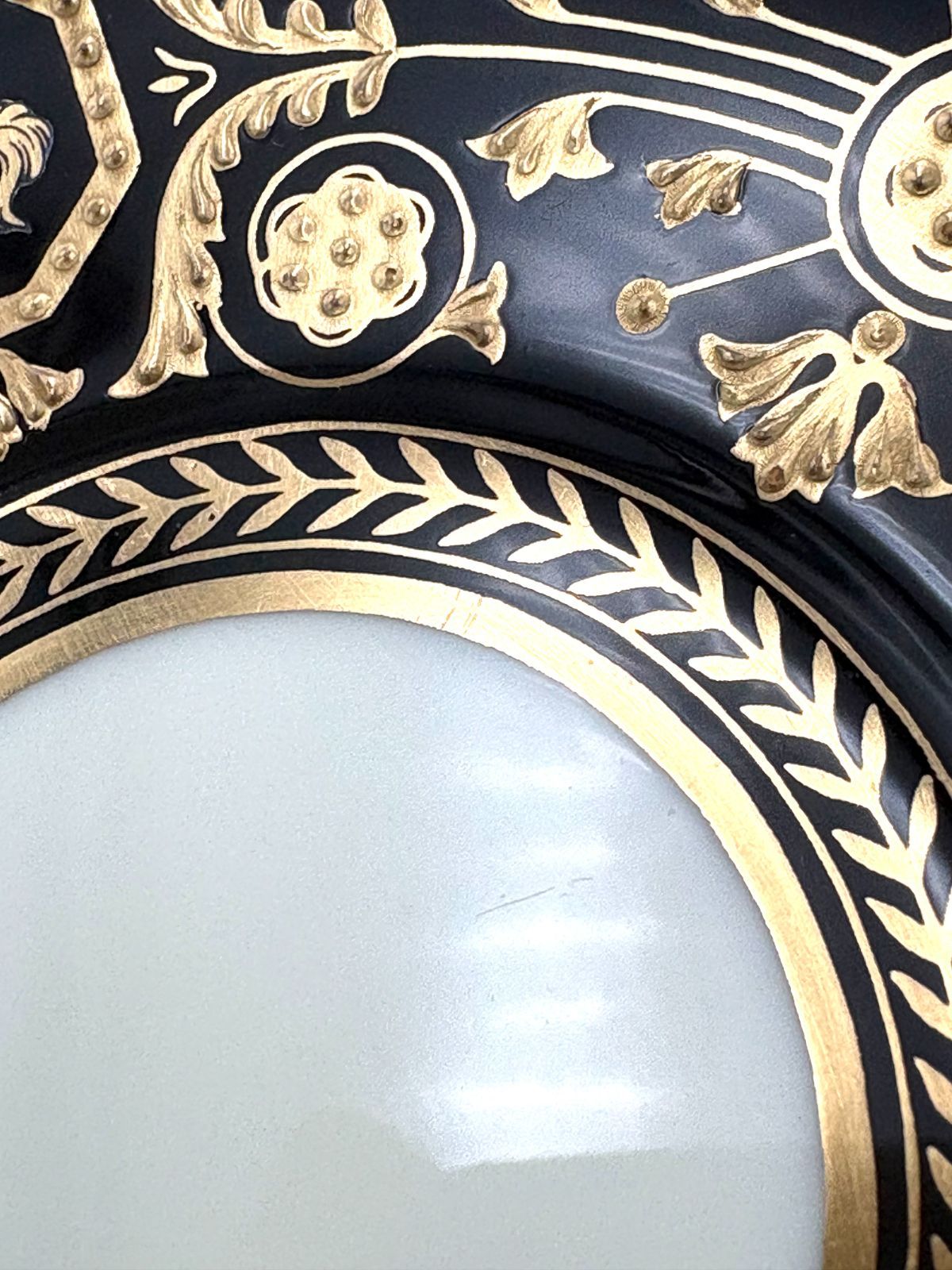 【希少】未使用保管品　ウェッジウッド　WEDGWOOD　アストバリー　ブラック　デミタス　カップ＆ソーサー　2客セット