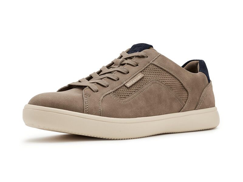 ロックポート メンズ シューズ ブーツ・レインブーツ Rockport Collins TaupeDark Blue ブルー