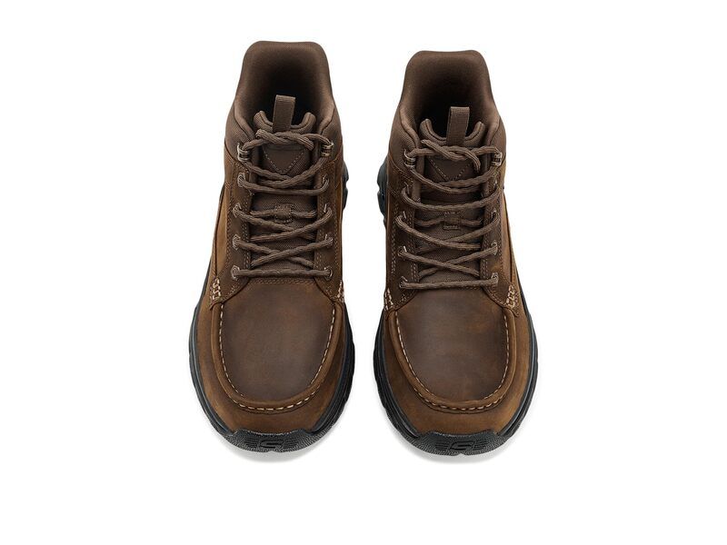 スケッチャーズ メンズ シューズ ブーツ・レインブーツ Skechers Respected 20 Hagler Dark Chocolate チョコレート