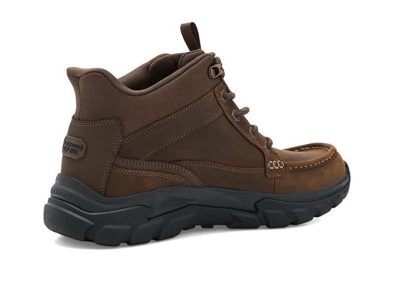 スケッチャーズ メンズ シューズ ブーツ・レインブーツ Skechers Respected 20 Hagler Dark Chocolate チョコレート