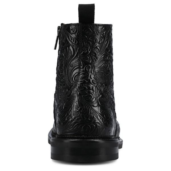 タフト メンズ シューズ ブーツ・レインブーツ TAFT Mens Lewisidezip Boot Black Floral ブラック タフト メンズ シューズ ブーツ・レインブーツ TAFT Mens Lewisidezip Boot Black Floral ブラック