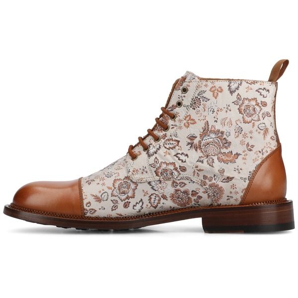 タフト メンズ シューズ ブーツ・レインブーツ TAFT Mens Jack Dress Boot Light Floral