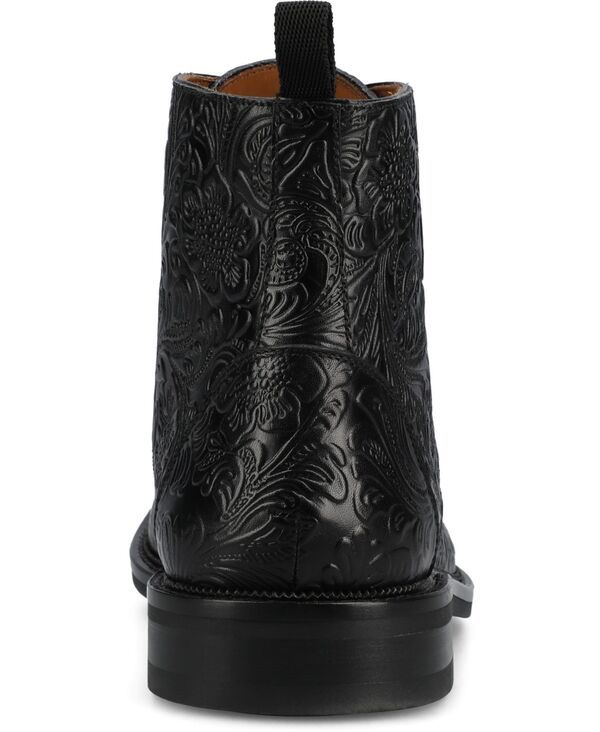 タフト メンズ シューズ ブーツ・レインブーツ キャップ レザー Taft Mens Rome Fullgrain Leather Cap Toe Dress Boots Noir Viejo タフト メンズ シューズ ブーツ・レインブーツ キャップ レザー Taft Mens Rome Fullgrain Leather Cap Toe Dress Boots Noir Viejo