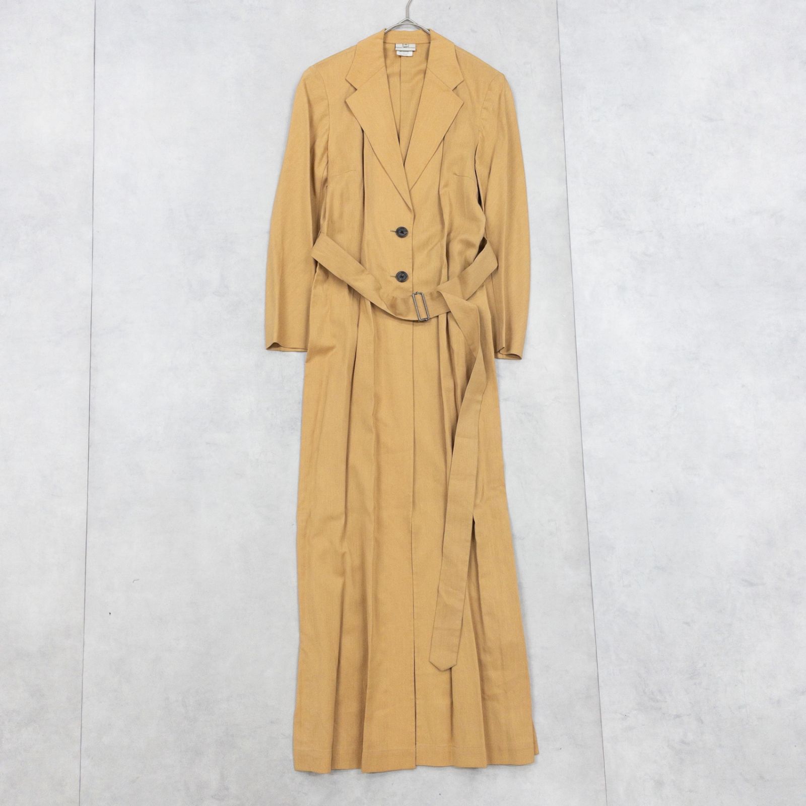DRIES VAN NOTEN ドリスヴァンノッテン ロングコート ベルト レーヨン 