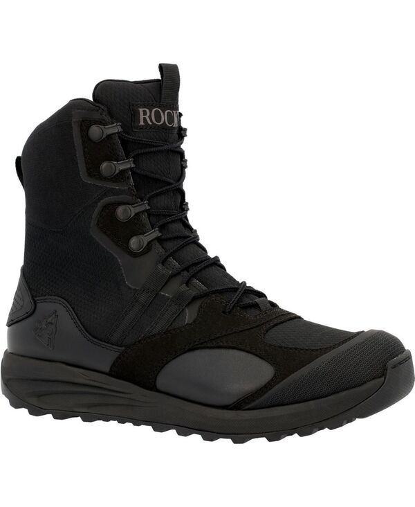 ロッキー メンズ シューズ ブーツ・レインブーツ ROCKY Mens Ultra Ops Public Service Boot Black ブラック