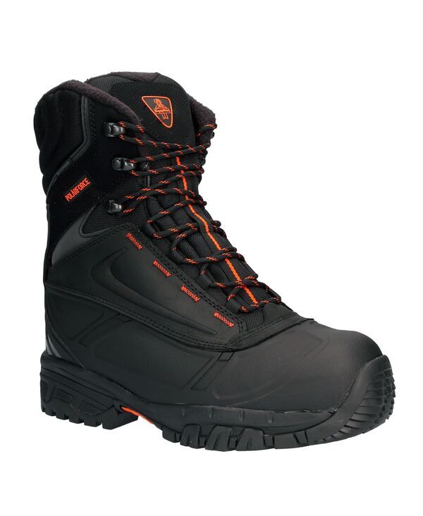 リフリジウェア メンズ シューズ ブーツ・レインブーツ レザー RefrigiWear Mens Polar Force Max Waterproof Insulated 8Inch Leather