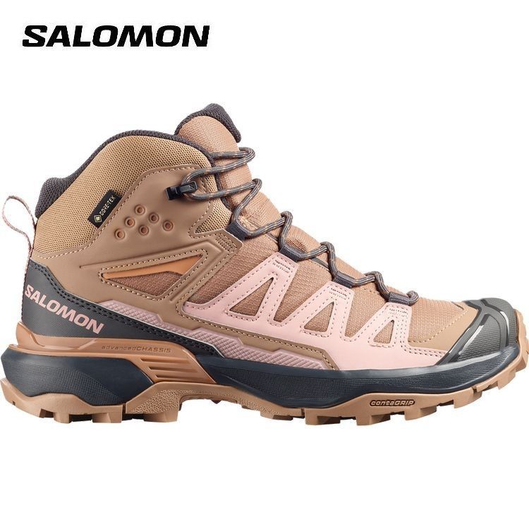 サロモン SALOMON レディース X ULTRA 360 MID GORE-TEX 防水 ゴアテックストレッキングシューズ ハイキング 登山靴