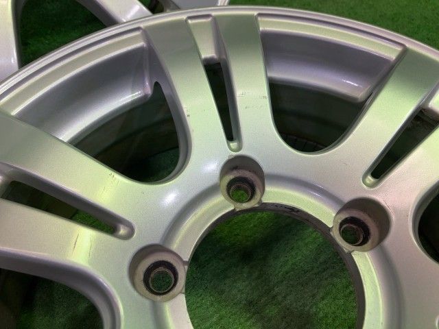 ユーロデザイン ｼﾞﾑﾆｰ ホイール アルミ シルバー 16インチ 5.5J 5穴 4 