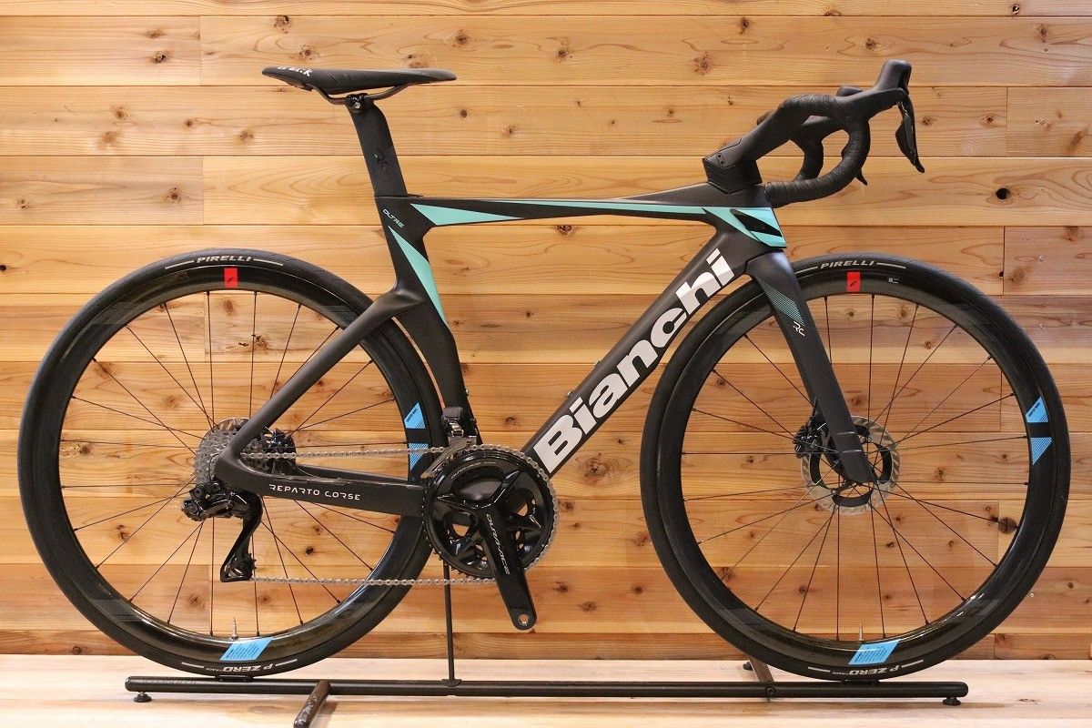 状態良好！ ビアンキ BIANCHI オルトレ OLTRE RC DISC 2024 530サイズ シマノ デュラエース R9270 DI2 12S WIND 40 DB カーボン ロードバイク 【広島店】