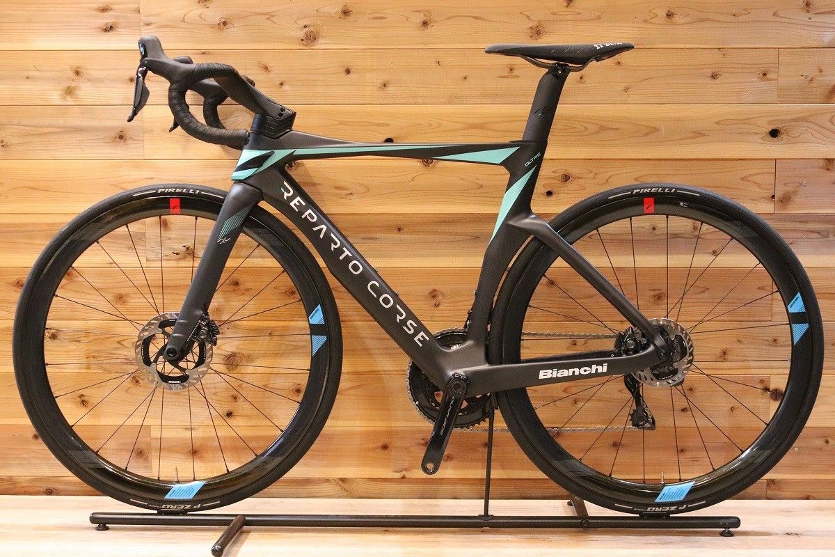 状態良好！ ビアンキ BIANCHI オルトレ OLTRE RC DISC 2024 530サイズ シマノ デュラエース R9270 DI2 12S WIND 40 DB カーボン ロードバイク 【広島店】