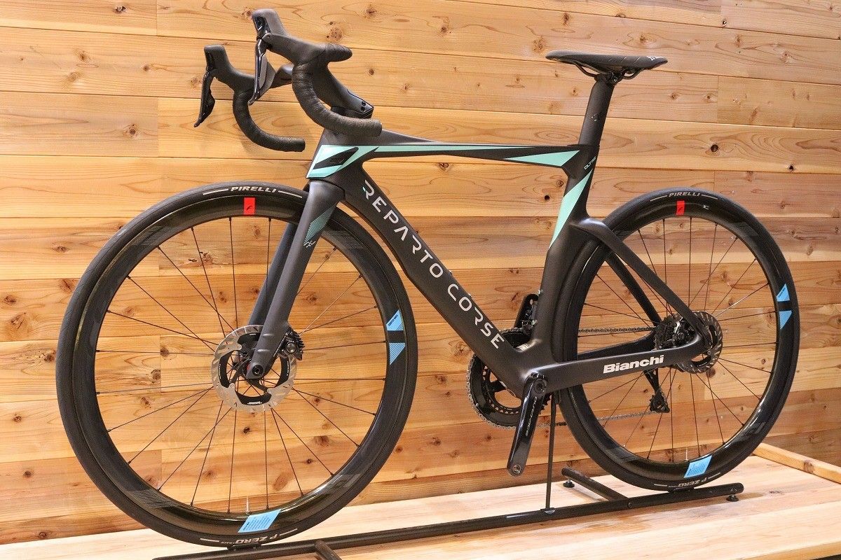 状態良好！ ビアンキ BIANCHI オルトレ OLTRE RC DISC 2024 530サイズ シマノ デュラエース R9270 DI2 12S WIND 40 DB カーボン ロードバイク 【広島店】