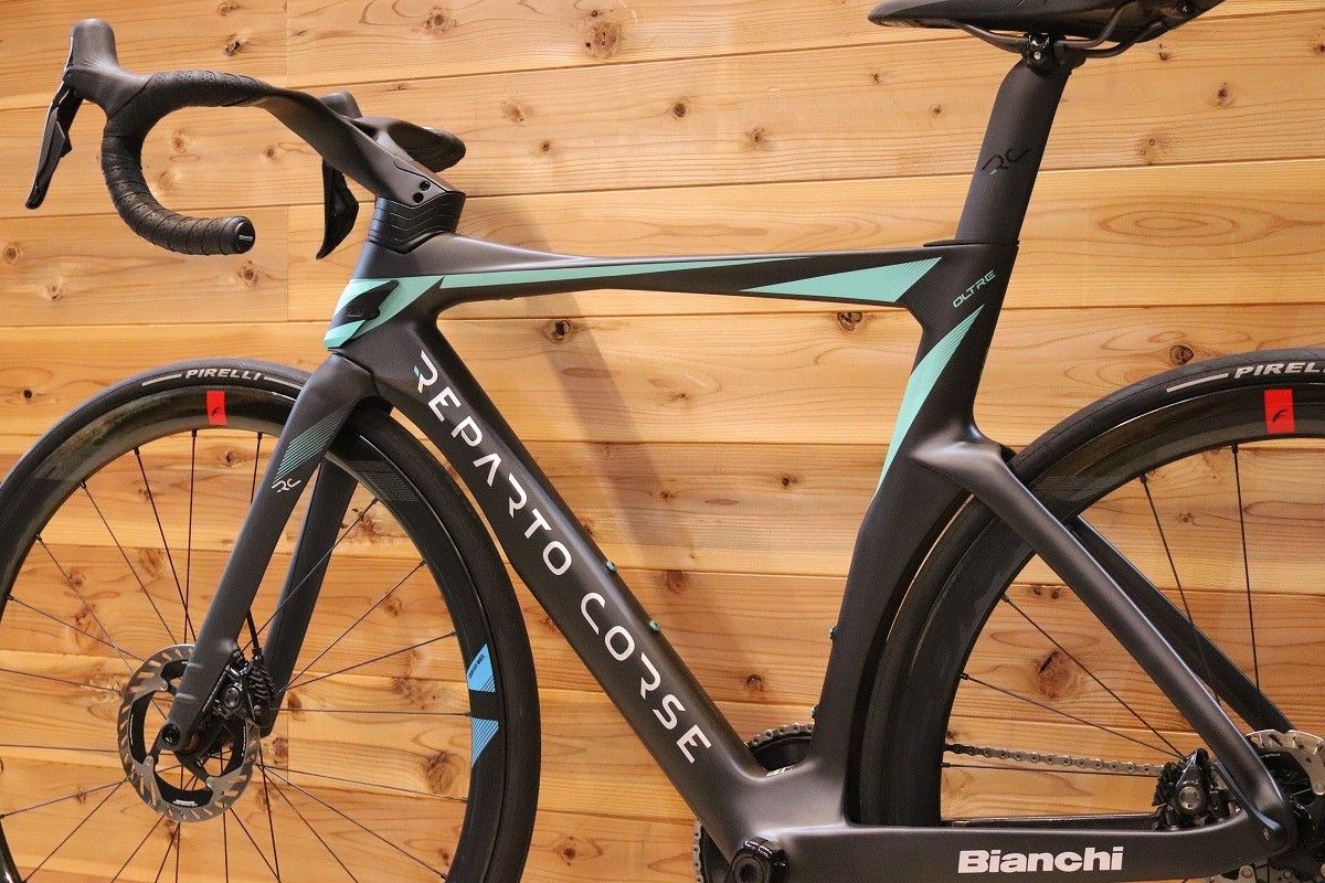 状態良好！ ビアンキ BIANCHI オルトレ OLTRE RC DISC 2024 530サイズ シマノ デュラエース R9270 DI2 12S WIND 40 DB カーボン ロードバイク 【広島店】