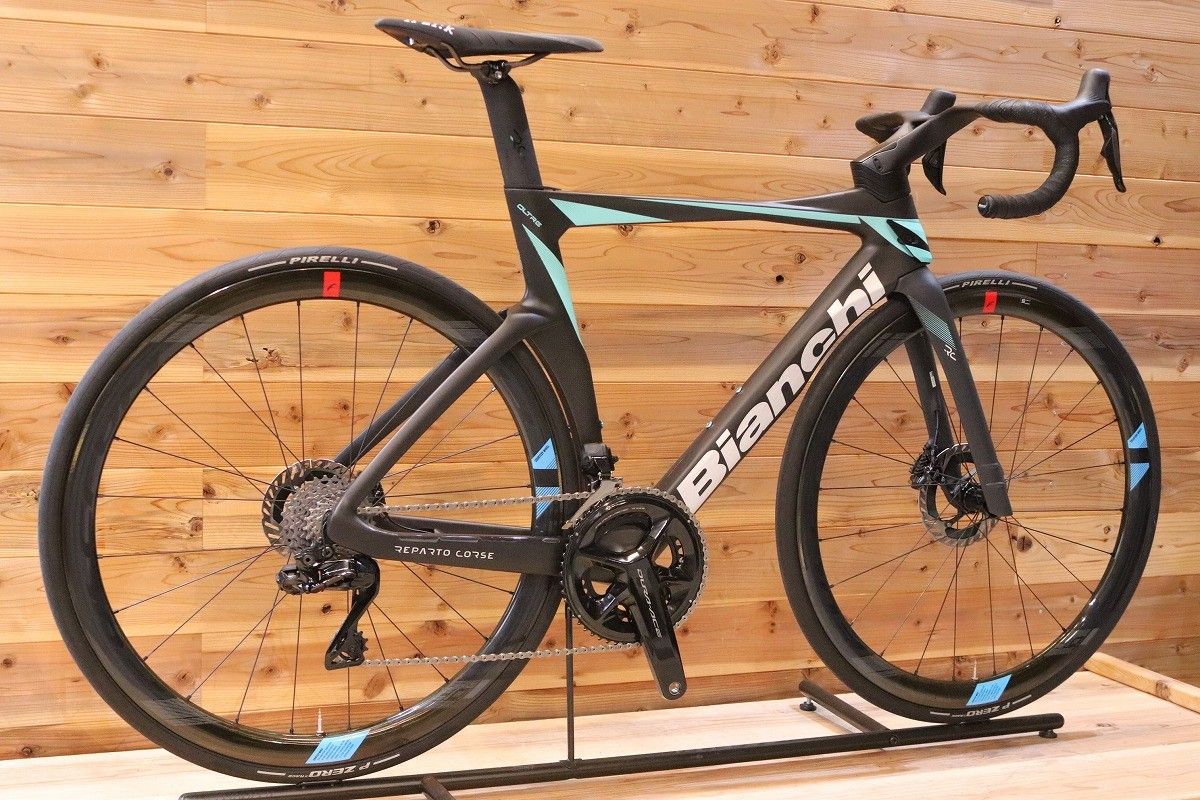 状態良好！ ビアンキ BIANCHI オルトレ OLTRE RC DISC 2024 530サイズ シマノ デュラエース R9270 DI2 12S WIND 40 DB カーボン ロードバイク 【広島店】