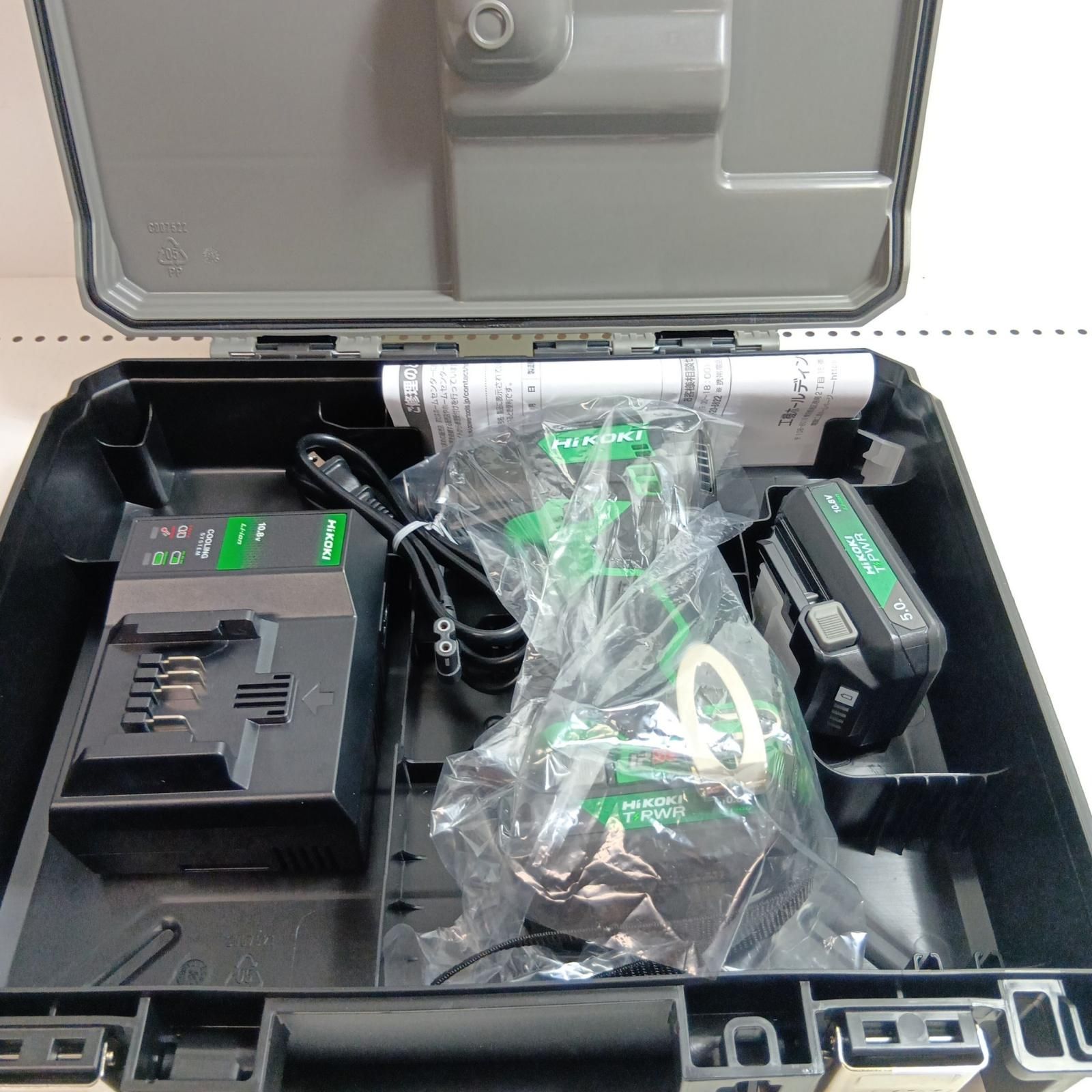HiKOKI ハイコーキ 充電式インパクトドライバ WHP12DB グリーン