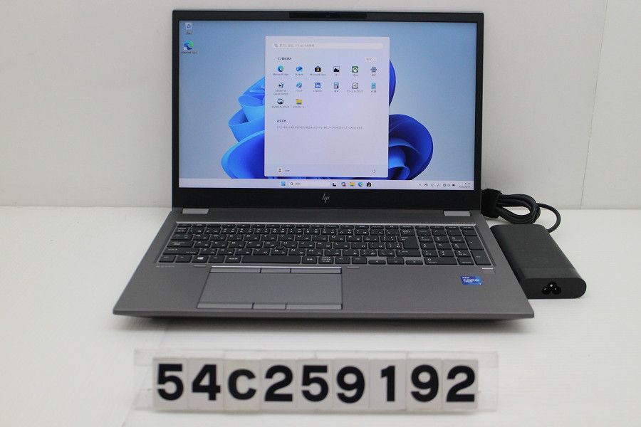 hp ZBook Fury 15 G8 Core i7 11850H 2.5GHz/32GB/512GB(SSD)/15.6W/FHD(1920x1080)/Win11/NVIDIA RTX A2000 Laptop GPU 【54C259192】