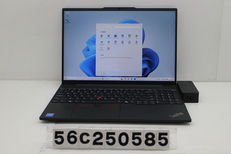 Lenovo ThinkPad E16 Gen2 Core Ultra 7 155U 1.7GHz/16GB/1TB(SSD)+512GB(SSD)/16W/WUXGA(1920x1200) タッチパネル/Win11 【56C250585】