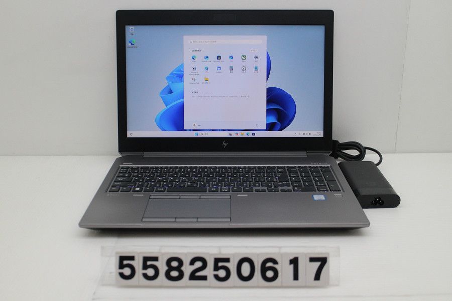 hp ZBook 15 G6 Core i7 9750H 2.6GHz/16GB/256GB(SSD)/15.6W/FHD(1920x1080)/Win11/NVIDIA Quadro T1000 【558250617】