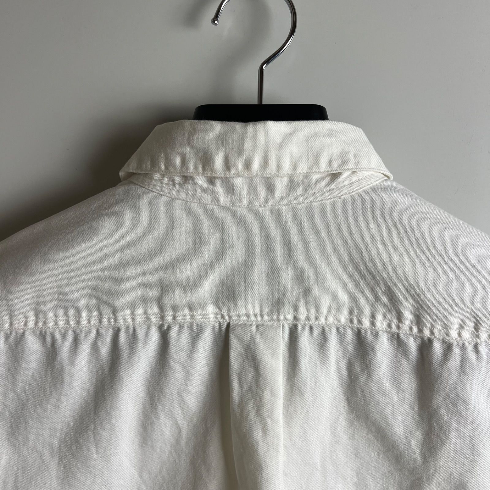 Subciety emblem oxford shirts XL サブサエティエンブレム ワッペン 