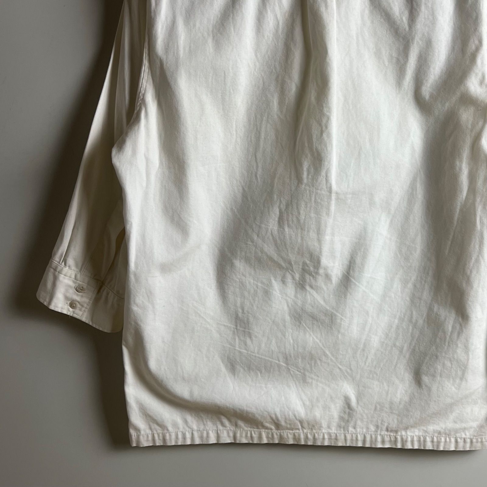 Subciety emblem oxford shirts XL サブサエティエンブレム ワッペン 