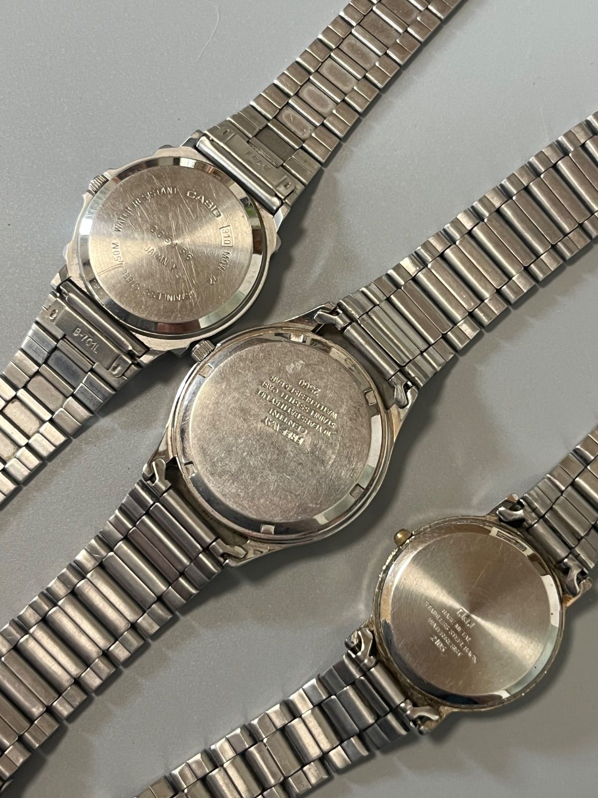 メンズ時計 7点セットOLEVS、CASIO、Q&Q、FREEWAY、CROWTONなど まとめ