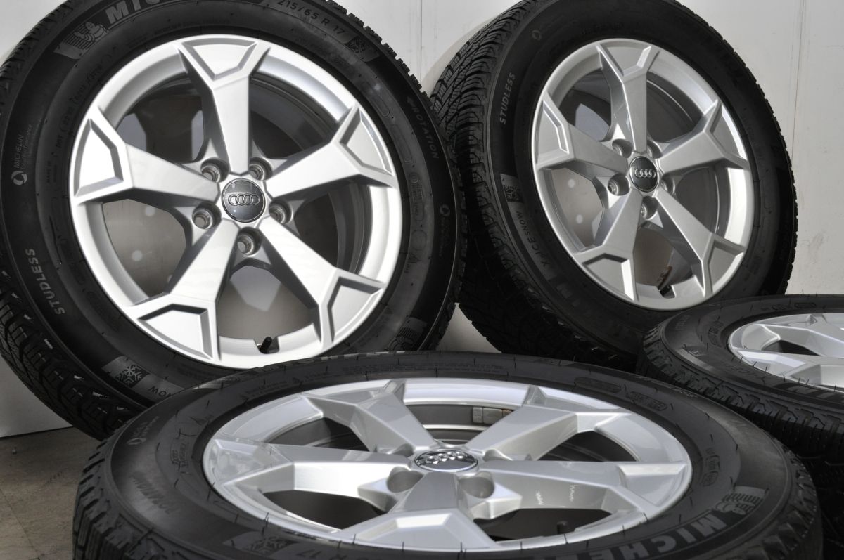 正規品】アウディ Q3 純正 17in 6.5J +38 PCD112 品番 83A601025AL-8Z8