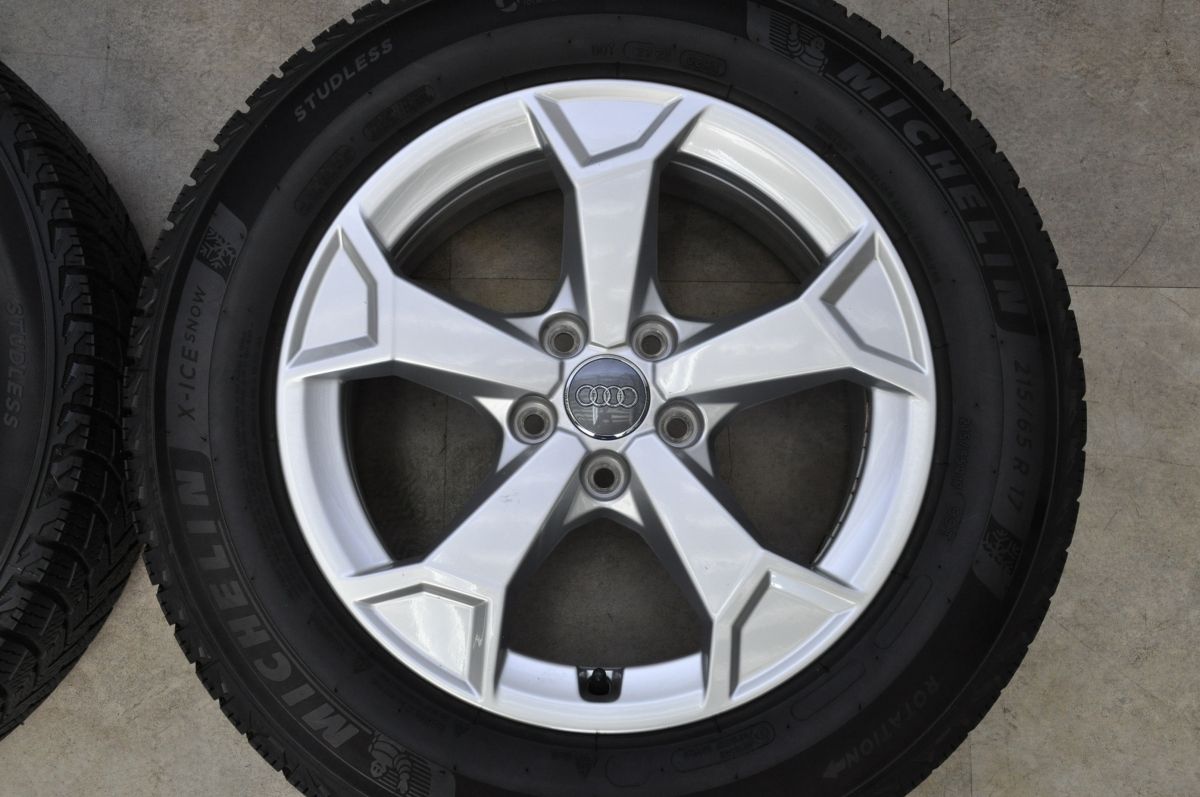 正規品】アウディ Q3 純正 17in 6.5J +38 PCD112 品番 83A601025AL-8Z8