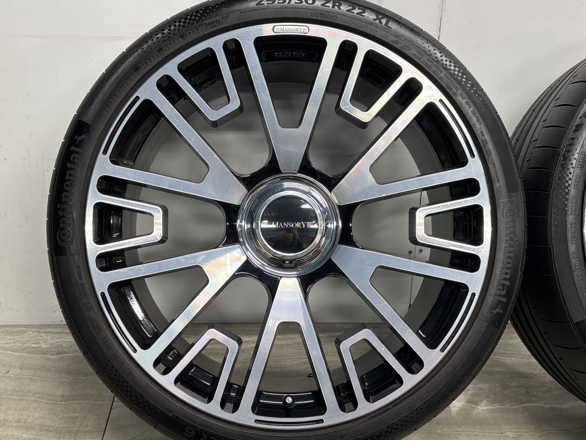 大口径】マンソリー MANSORY V6/1 22in 10J +43 PCD112-120 295/30R22 