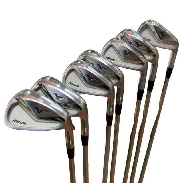 【中古】 ミズノ MP-H5 7S アイアンセット IR 純正特注シャフト (フレックスR) メンズ 男性用 右利き 右用 Cランク ゴルフクラブ