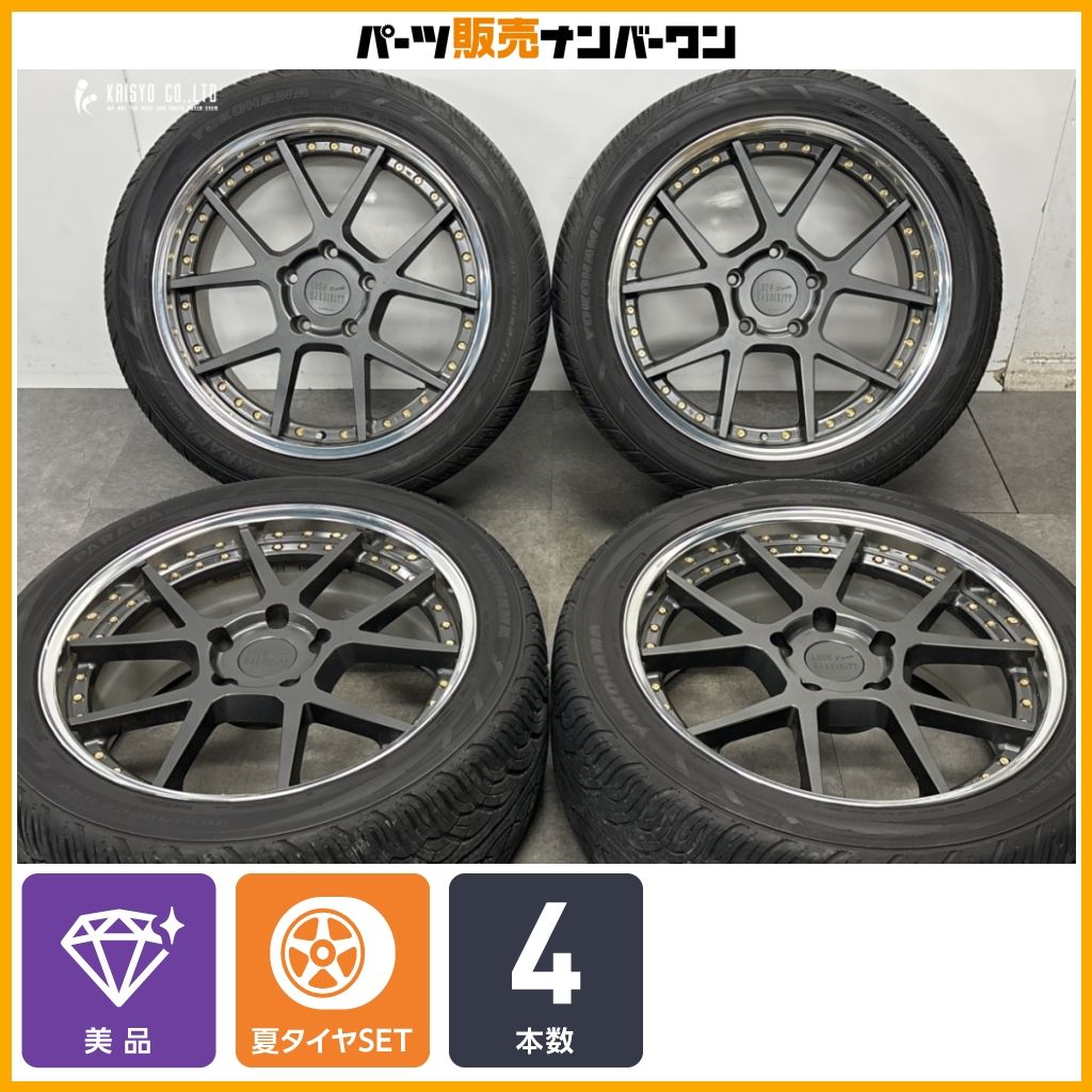 美品】レオンハルト シュタイン 22in 10J +43 PCD150 ヨコハマ パラダ