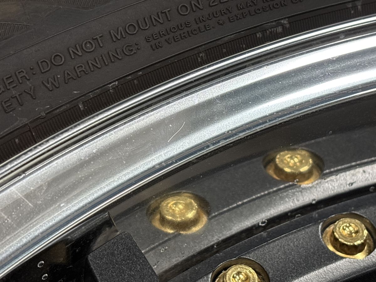 美品】レオンハルト シュタイン 22in 10J +43 PCD150 ヨコハマ パラダ