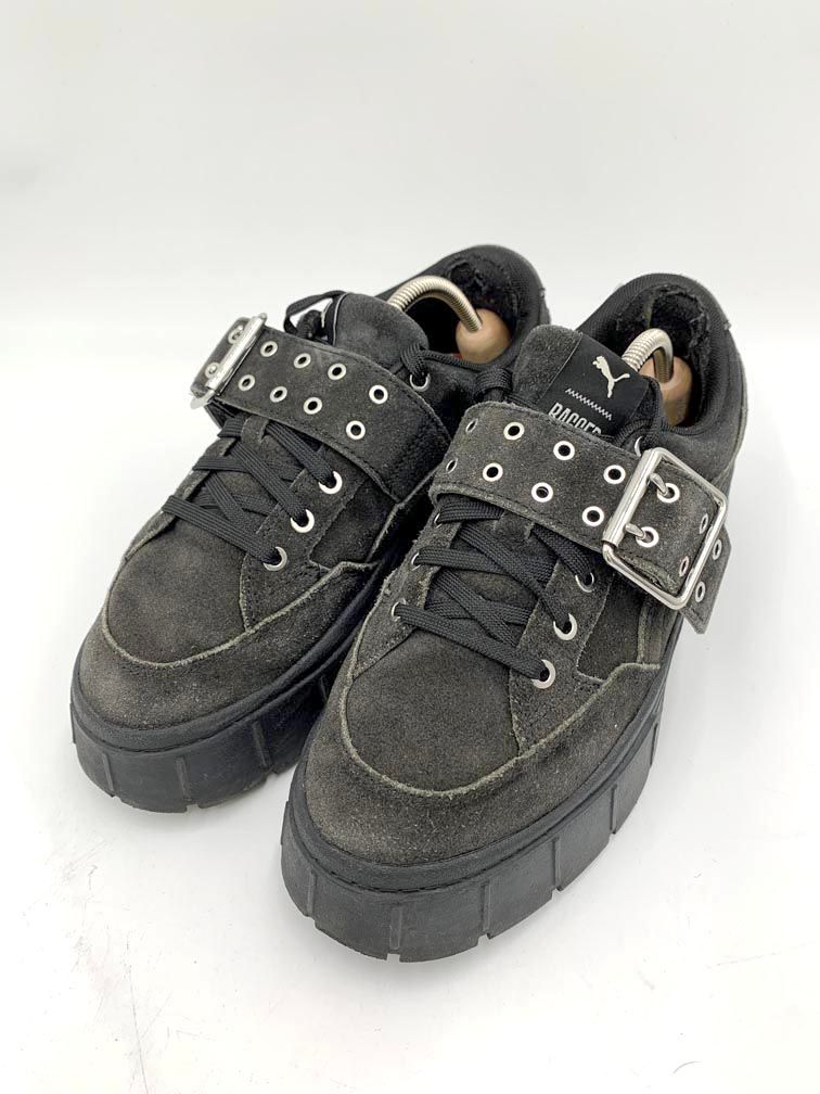 PUMA プーマ 392057-01 定価17600円 MAYZE STACK THE RAGGED PRIEST メイズ スタック ラギド プリースト スニーカー size25.5cm/黒 ■■◎レディース