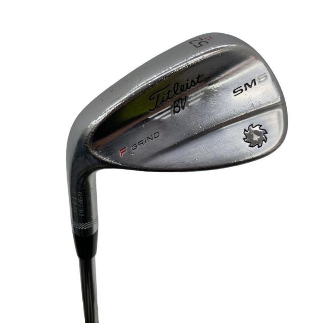 【中古】 タイトリスト VOKEY SPIN MILLED SM6 ツアークロム 52°/12°F レフティ ウェッジ WG NS PRO 950GH (フレックスS) メンズ 男性用 左利き レフティ 左用 Cランク ゴルフクラブ