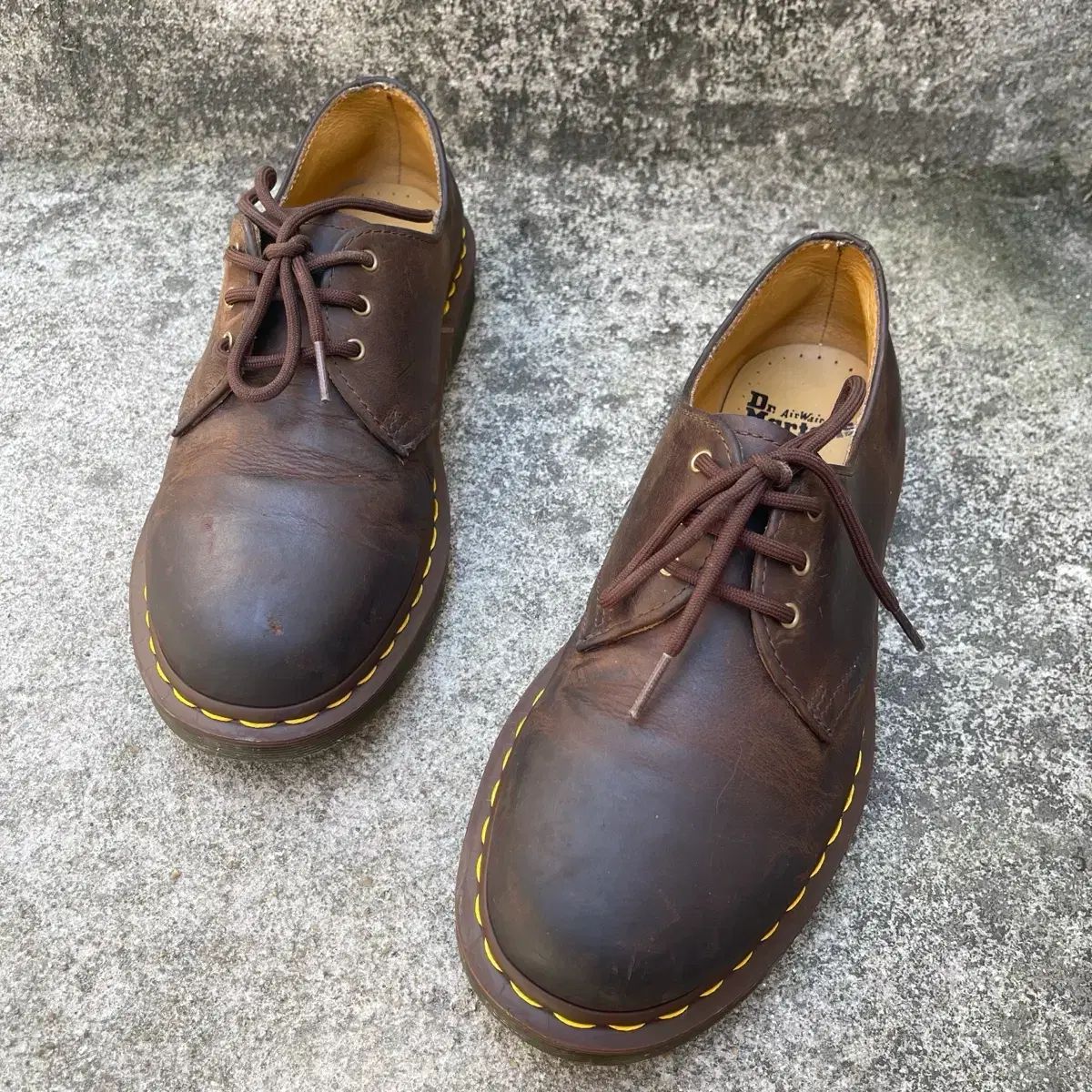 7UK DR. MARTENS 1461 Hot Sauce Crazy Ver. 3ホール (260 265)