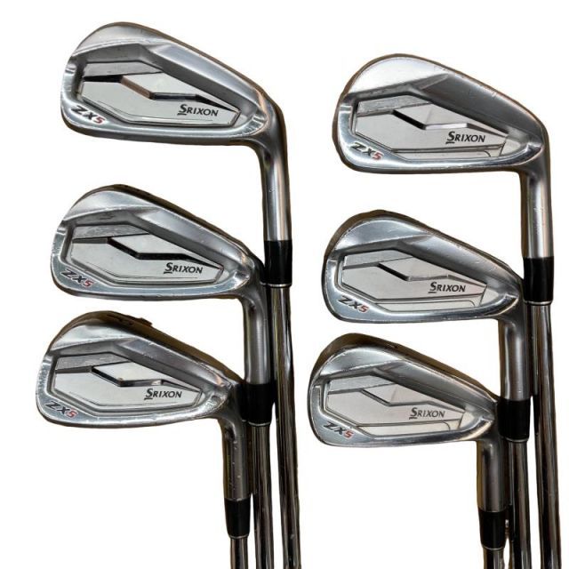 【中古】 ダンロップ SRIXON ZX5 6S アイアンセット IR NS PRO MODUS3 TOUR105 D.S.T (フレックスS) メンズ 男性用 右利き 右用 Dランク ゴルフクラブ