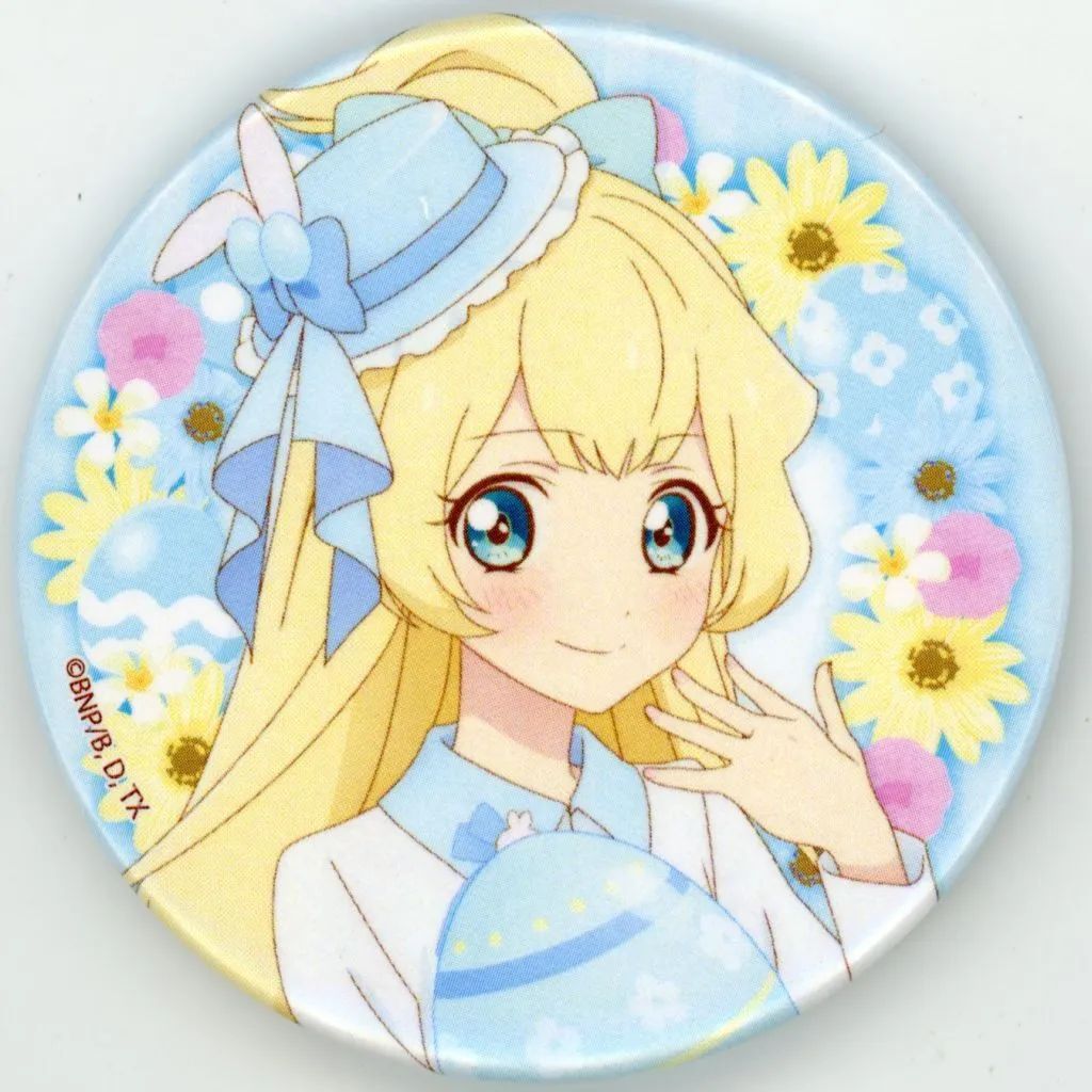 中古】バッジ・ピンズ 白鳥ひめ 「アイカツスターズ! POP UP STORE 缶